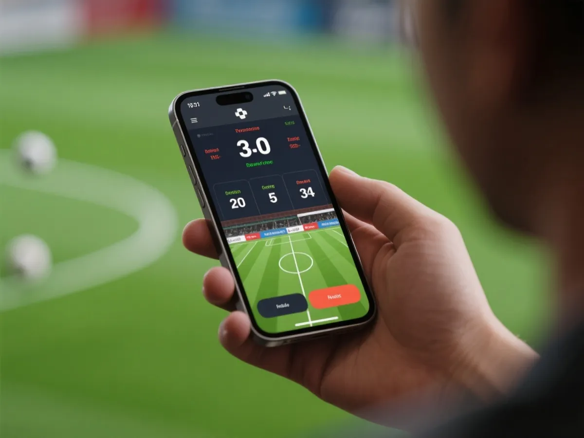 移动端即时比分展示